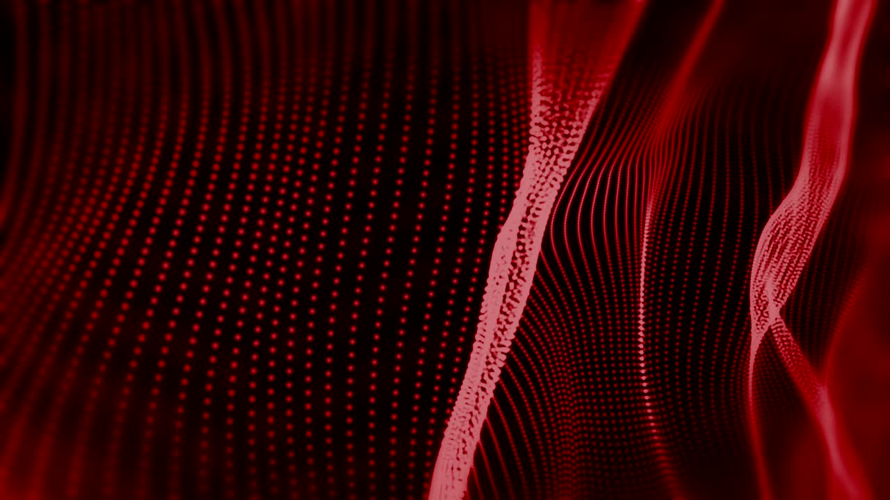 bucle de fondo de partículas abstractas de 4k