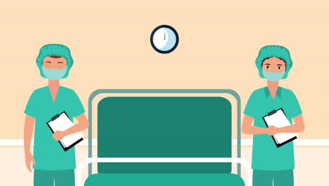 hospital staff