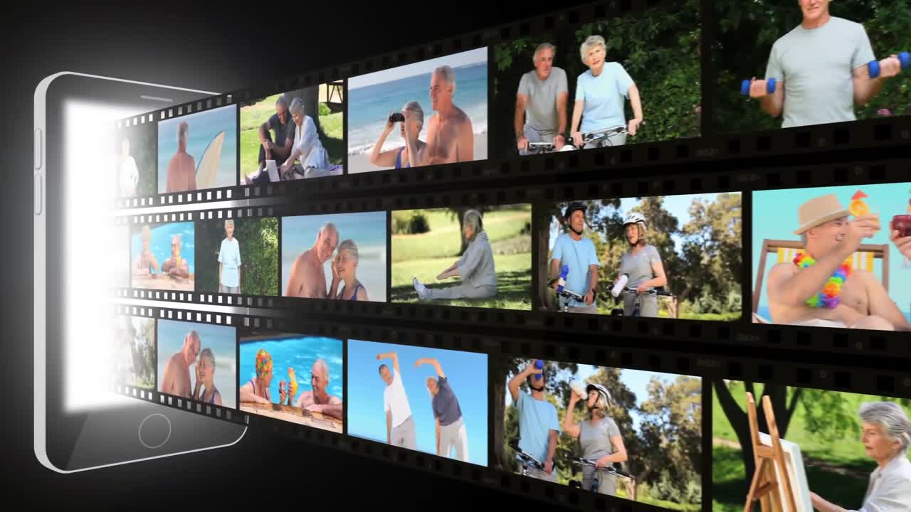 적합한 노인 커플의 조립