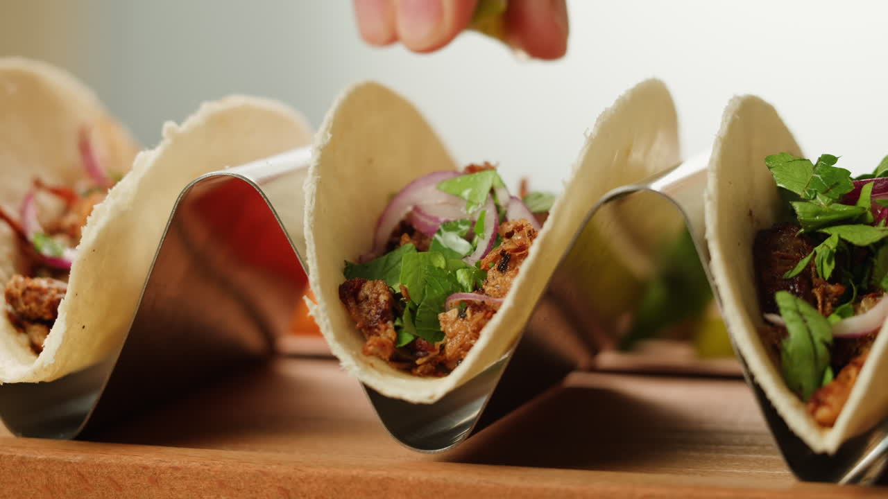 Preparing Delicious Pork Tacos