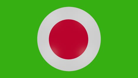 icono de la bandera de japón