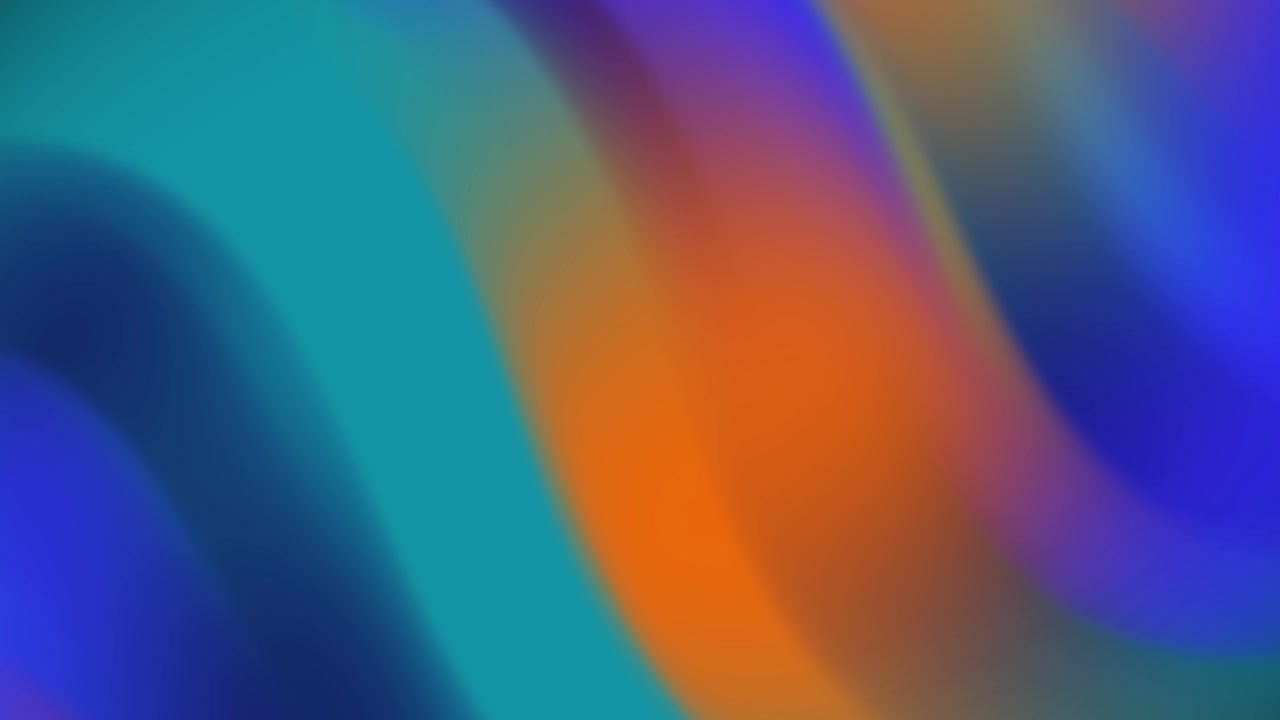 Sanft fließender bunter abstrakter Farbverlaufs-Hintergrund