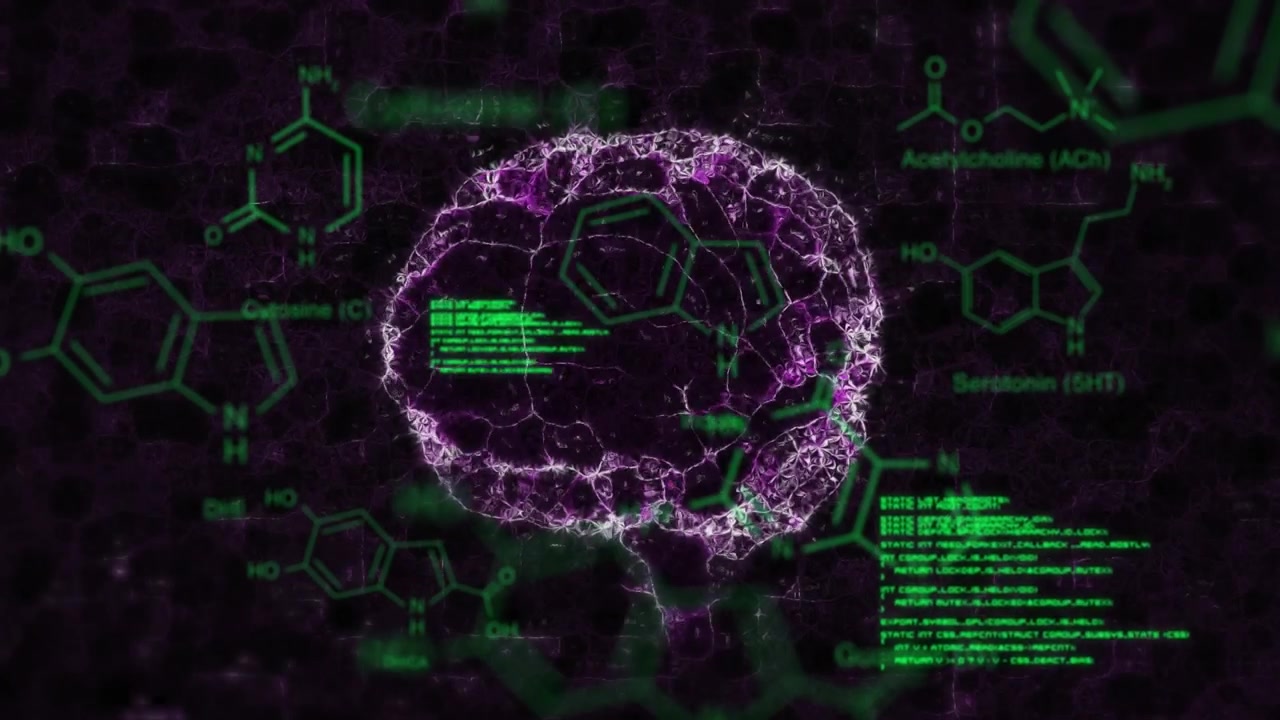 Digital Human Brain Model with Scientific Formulas and Code