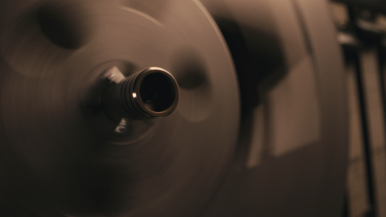 A vintage tape recorder