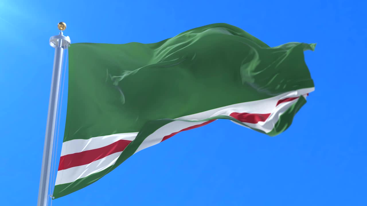 이체케리아 체 공화국의 발이 바람에 흔들리고 푸른 하늘, 루프