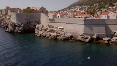 AERIAL:-Dubrovnik-Fort-in-Croatia