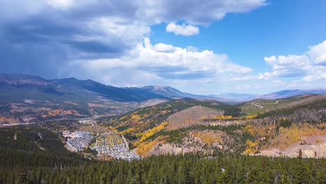 fall colors in breckenridge, colorado