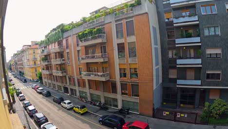 the view from my apartment in milano, italy