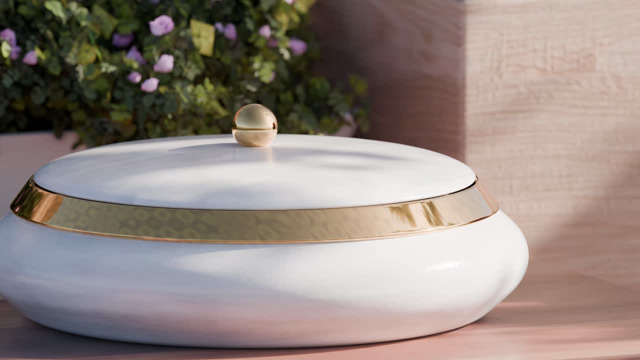 Geometric Shapes on a Table