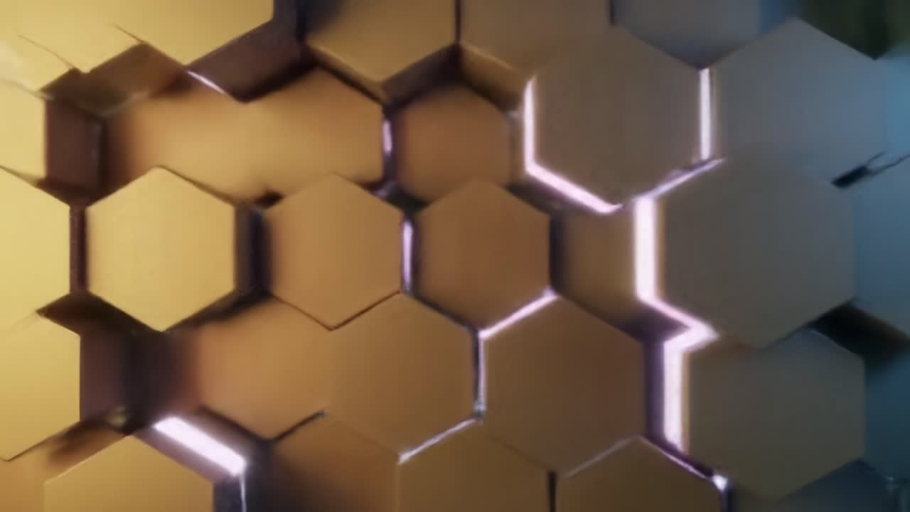 fondo de patrón hexagonal abstracto