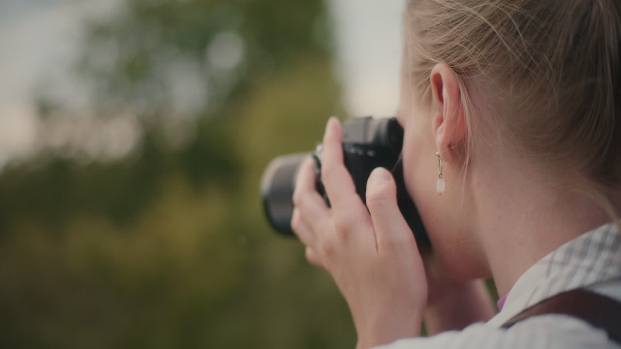 Taking photos with a camera