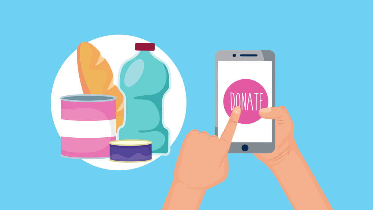 donación de alimentos en línea