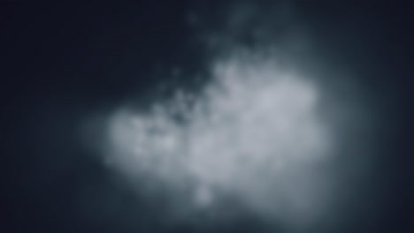 soft fog, smog, smoke, cloud motion on black  background. 4k 3d seamless looping realistic dramatic atmosphere white smoke on black background. abstract haze cloud. loop abstract for project overlay