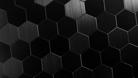 el fondo de los hexágonos abstractos.