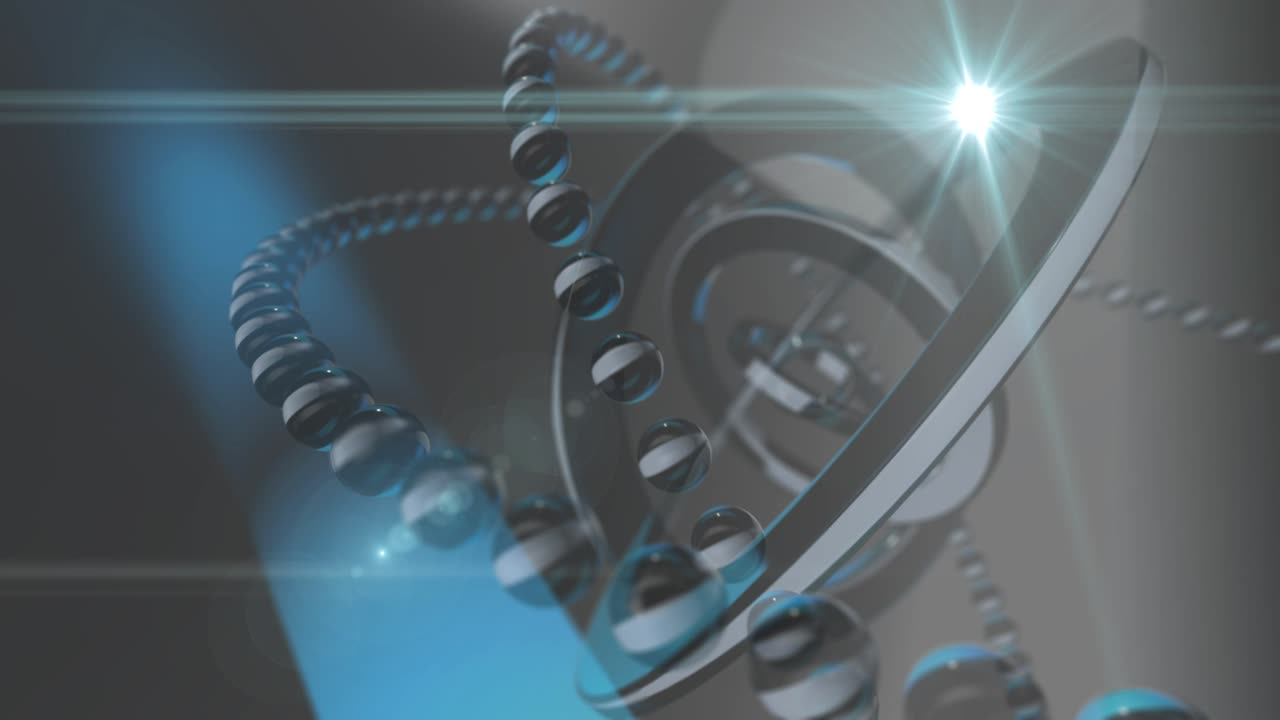 파란 유리 기하학적 배경