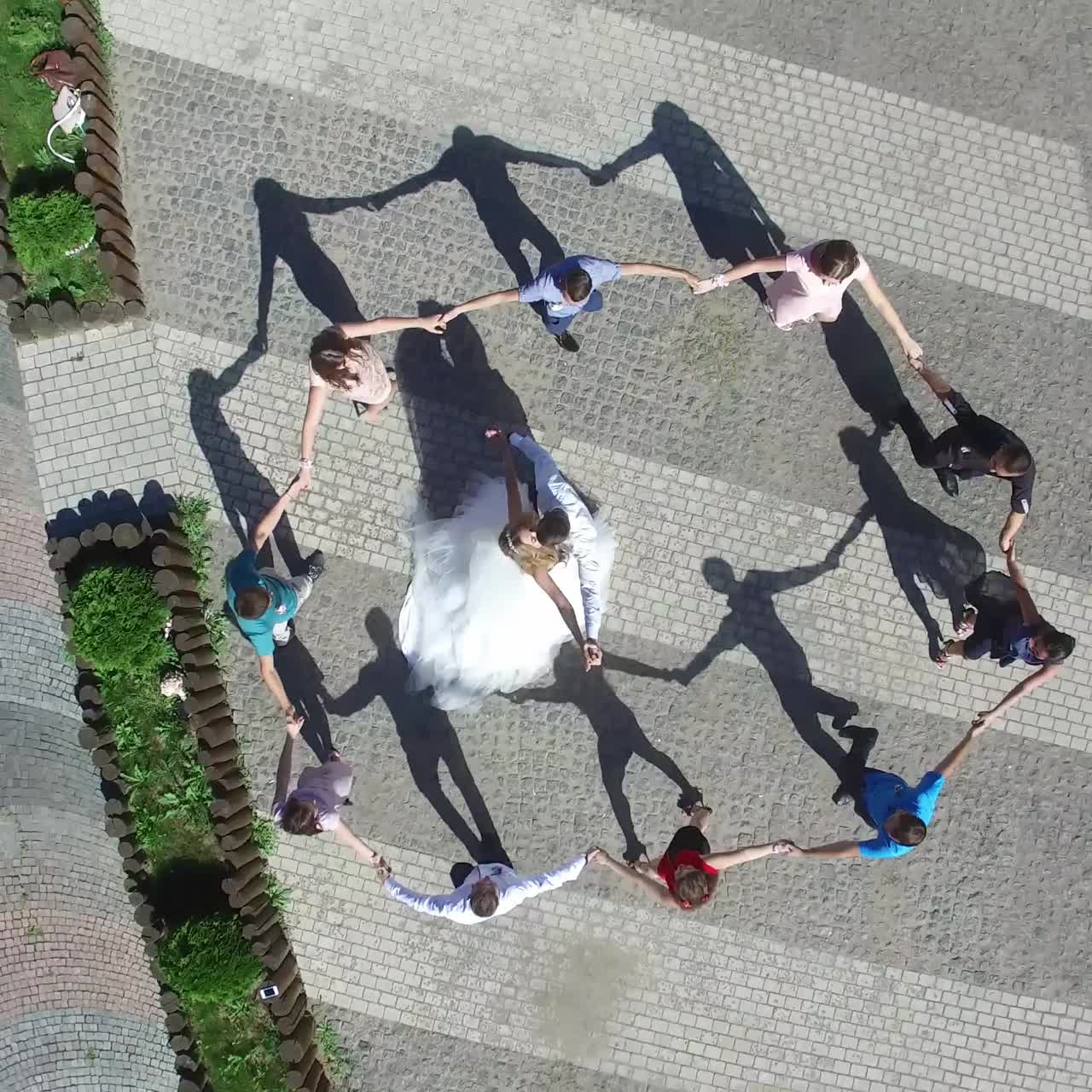 Lovely Couple On Wedding Day