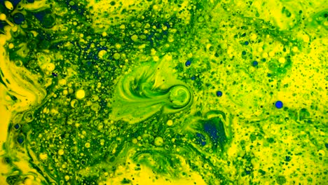 abstract liquid oil bubble background