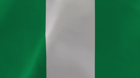 animación de la bandera de nigeria 4k fondo de papel tapiz en movimiento