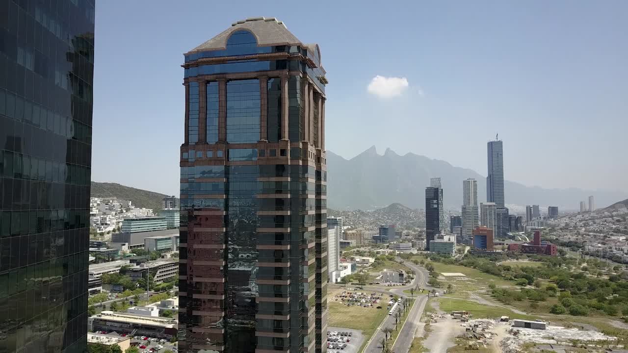 monterrey méxico nuevo leon sobrevuelo aéreo