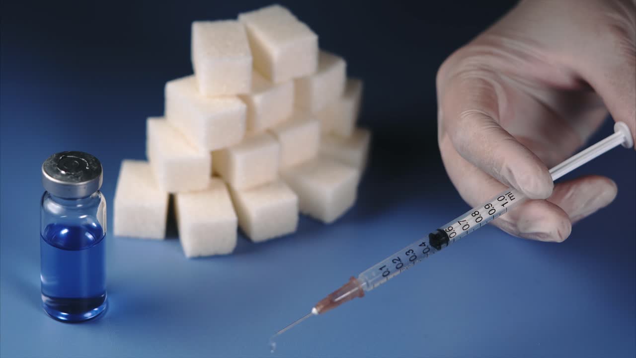 Sugar and Vaccine Injection