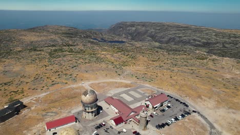serra da estrela - portugal aerial view