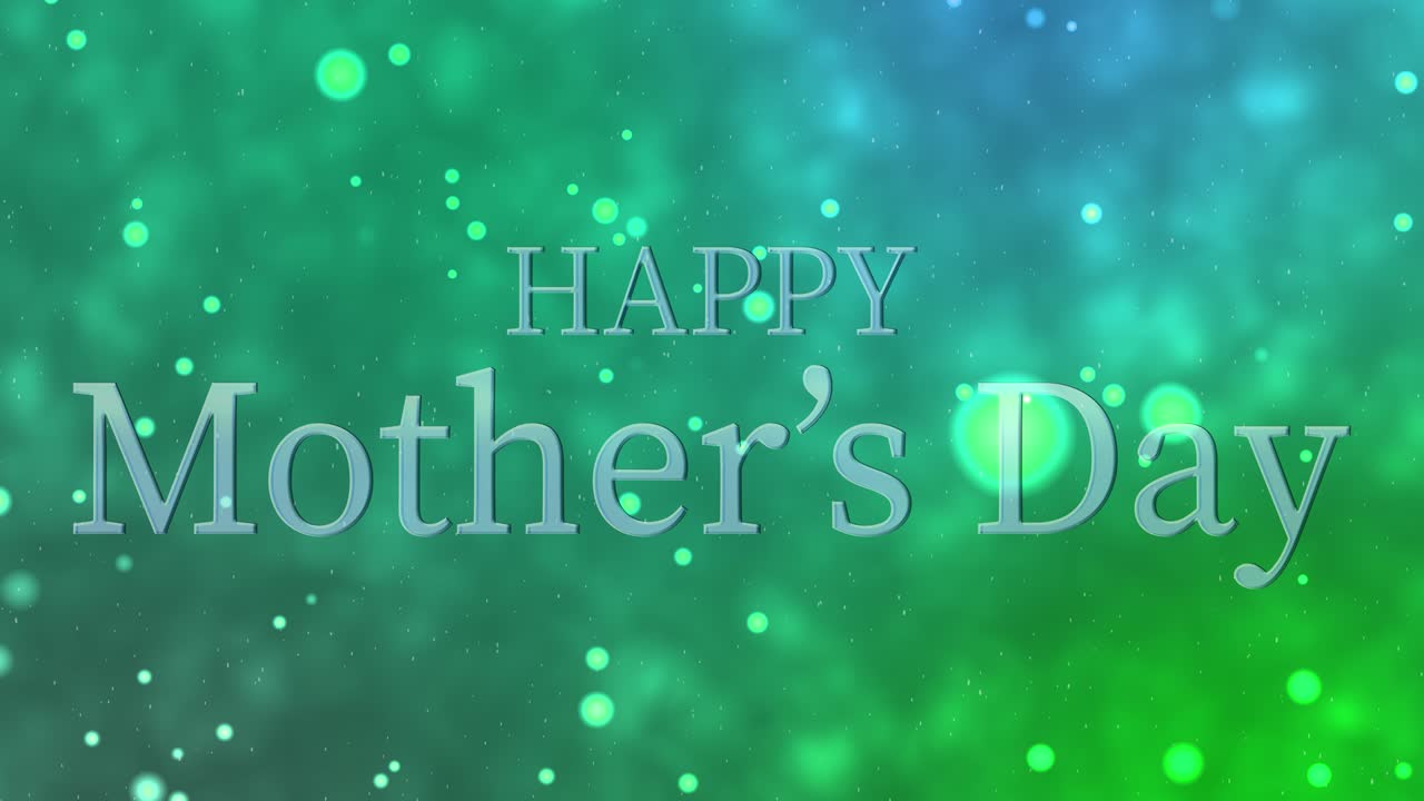 어머니의 날 메시지 선물 선물 모션 그래픽