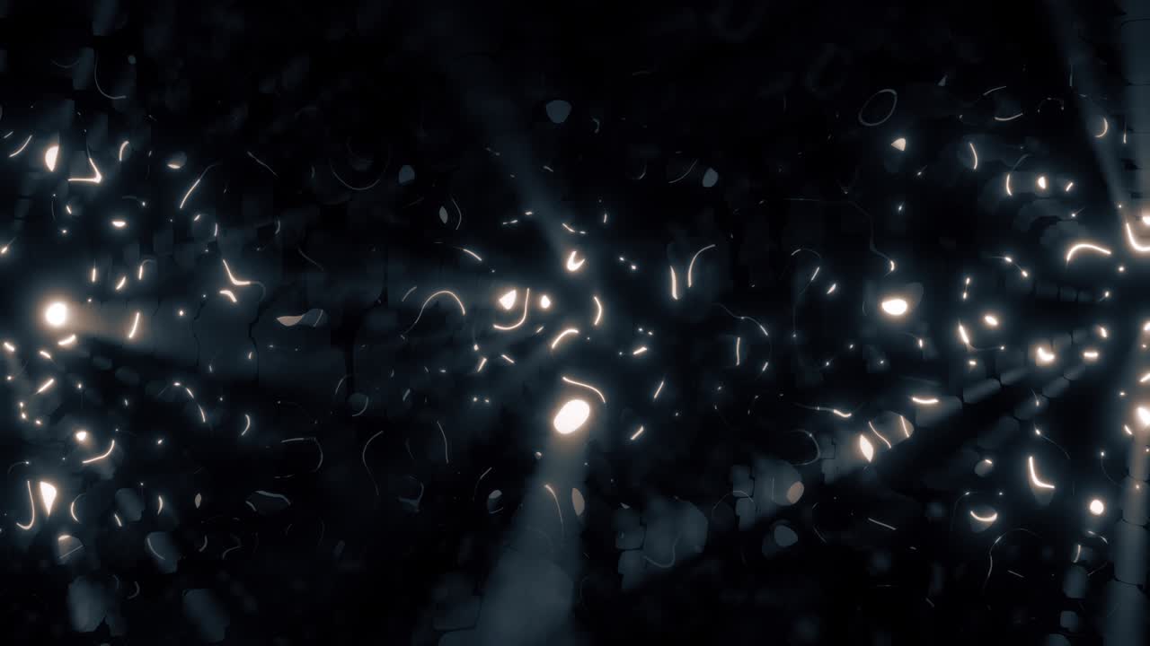 미스터리한 불빛의 루핑 라이트 쇼