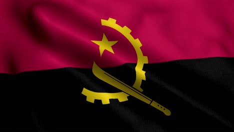 bandera de angola