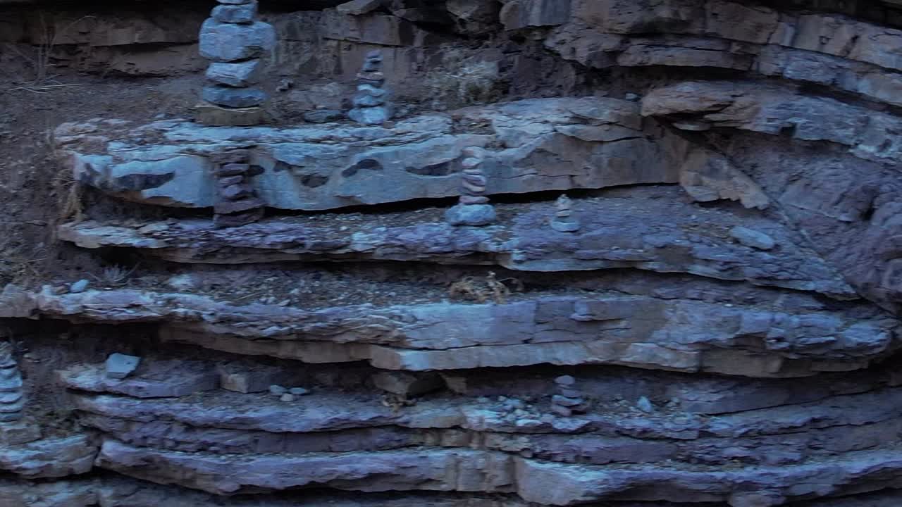Explore the unique rock formations and stone stacks in Greece's aerial view