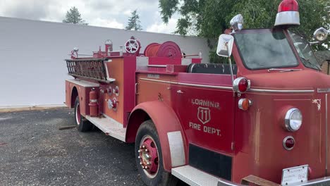 Viejo-Camión-De-Bomberos-Vintage-Clásico