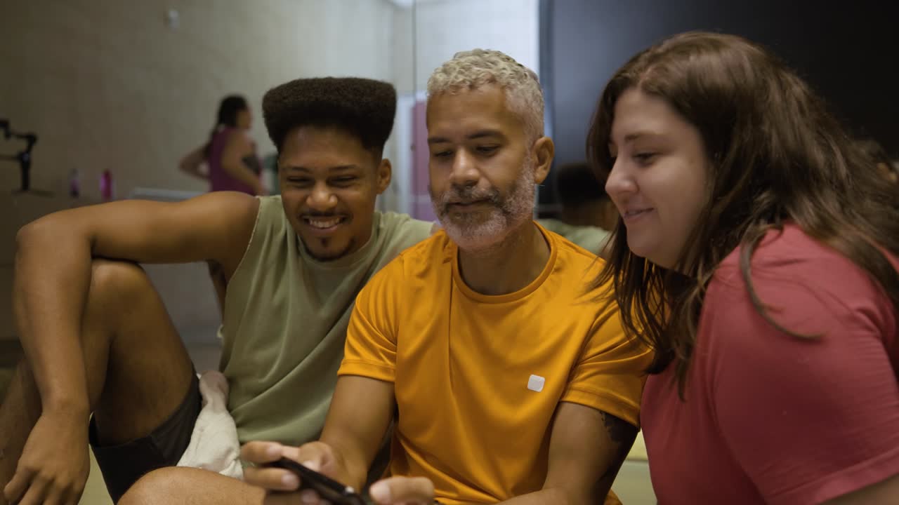 Friends Taking a Selfie Together