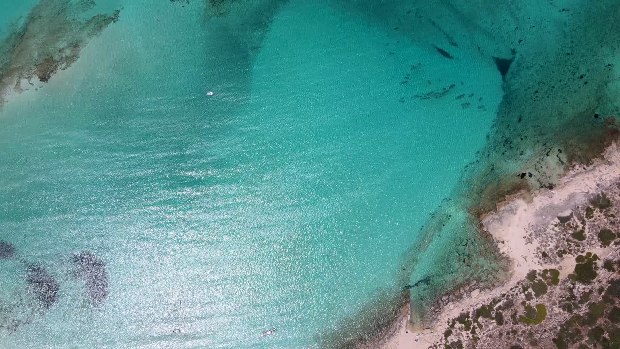 imágenes de drones aéreos de la playa de balos de grecia 5.mp4