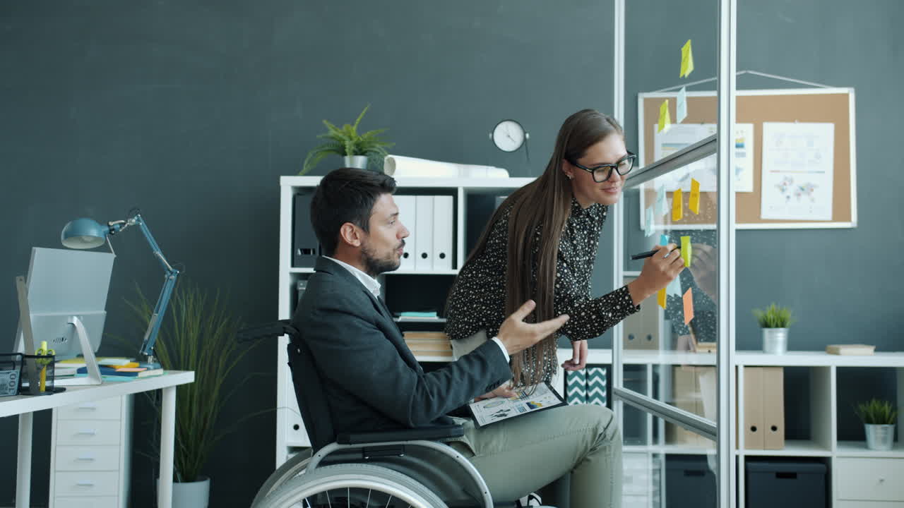 reunión de negocios en curso