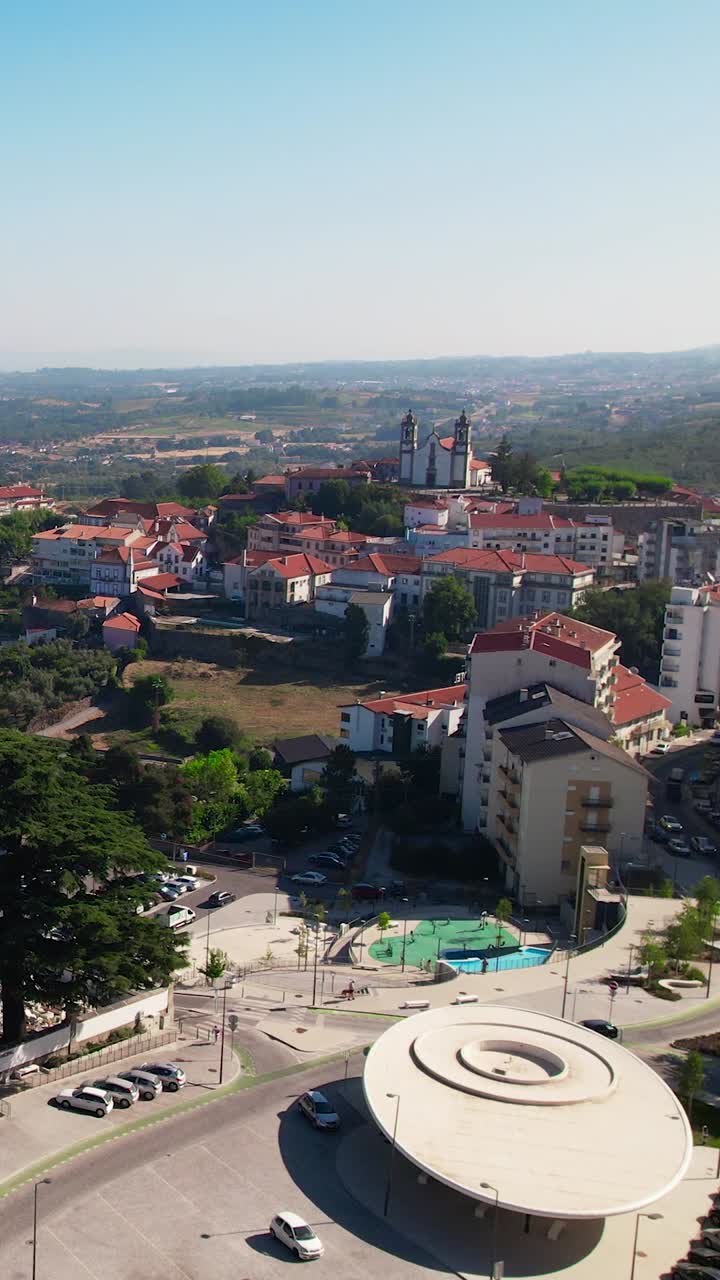 Seia Historical Portuguese Village Vertical Video