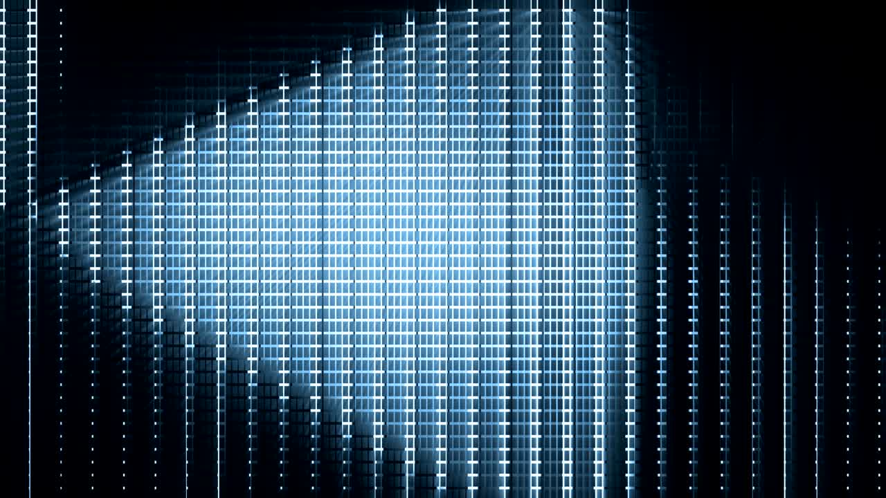 Blue Lights Background Animation