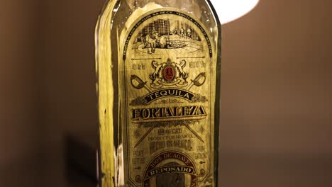 fortaleza reposado tequila bottle
