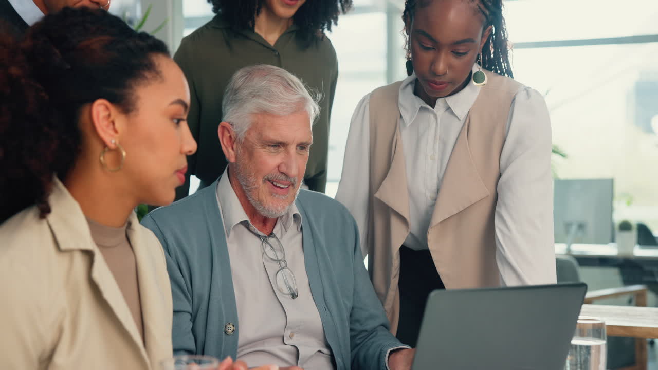 Diverse Business Team in a Meeting/Celebration