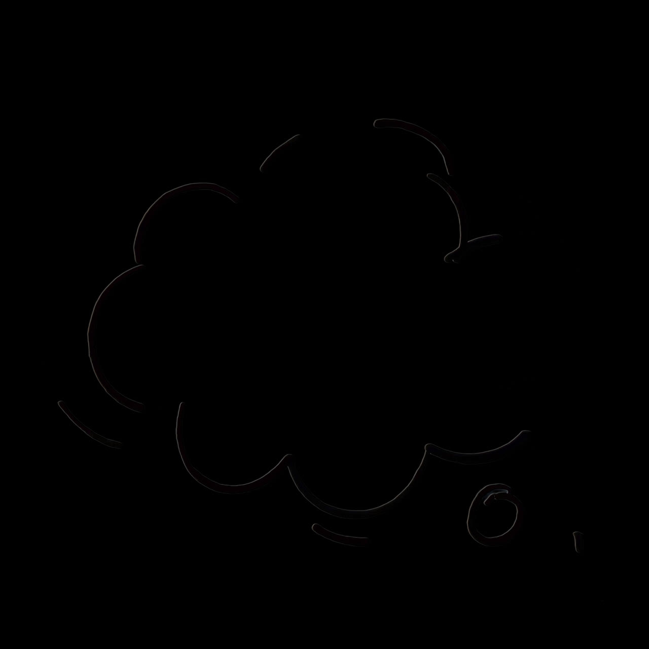 Comic-style explosion illustration animation isolated asset, transparent 4K video, alpha channel