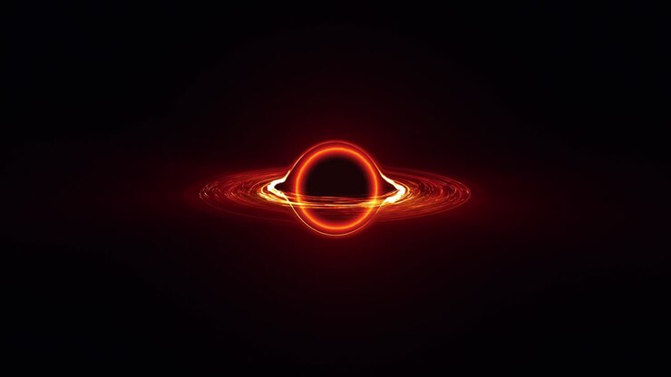 Particles in Black Hole – Vortex and Gravity Simulation