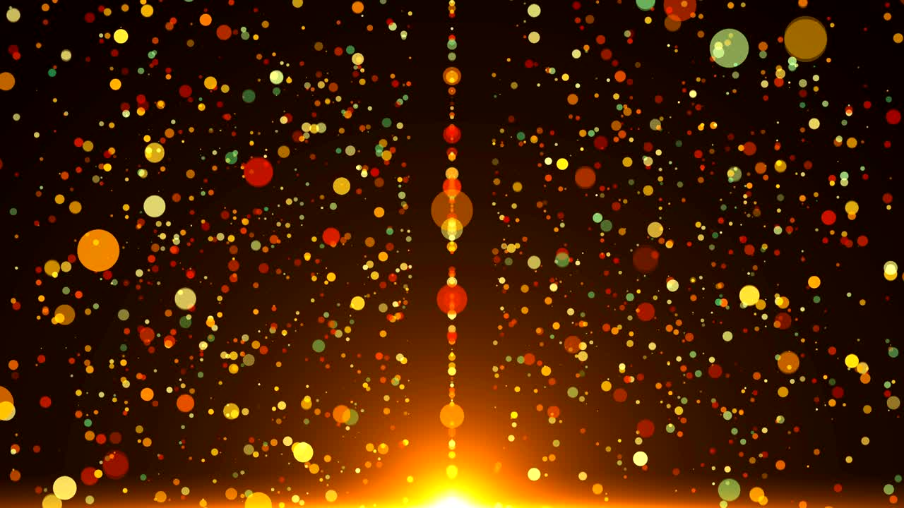 블랙 스페이스에서 디지털 백 서클 - 현대적 추상화, 컴퓨터 생성 배경, 3d 렌더링