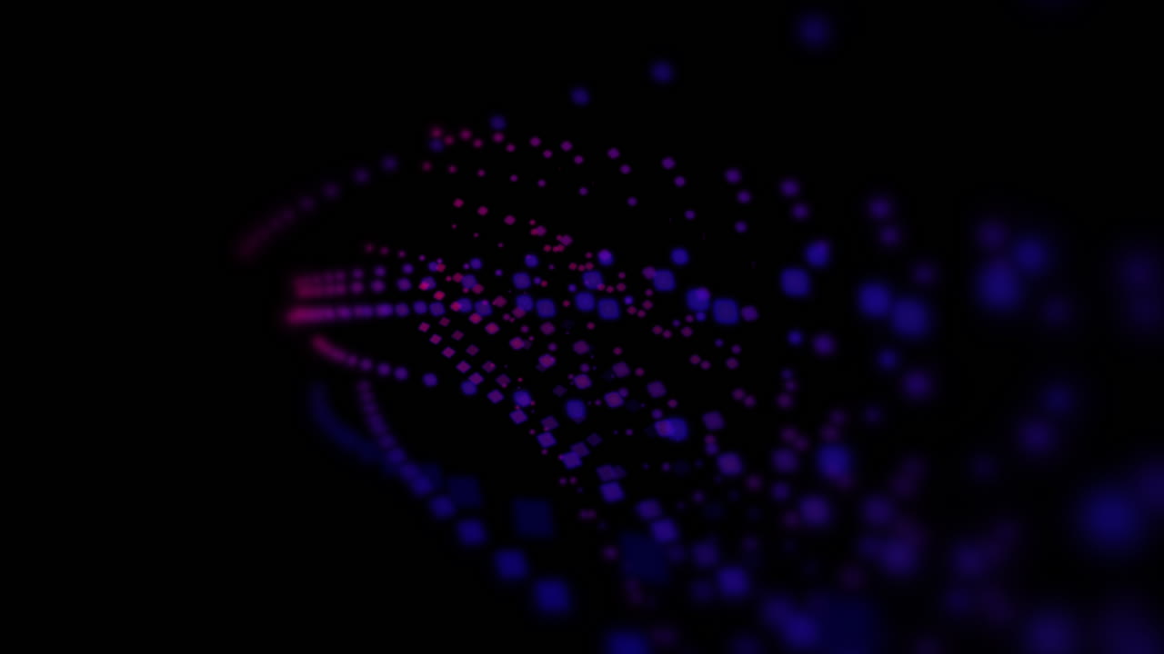 Motion colorful dots with abstract background 13