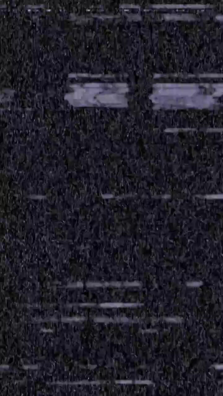 Digital Glitch and Static Noise Effect