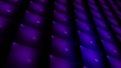 ten seconds countdown grid pattern modern matrix led wall moving style. 4k 3d render seamless loop countdown numbers from 10 to 0  for show openers, sport events, movie, vj music stage, new year eve.