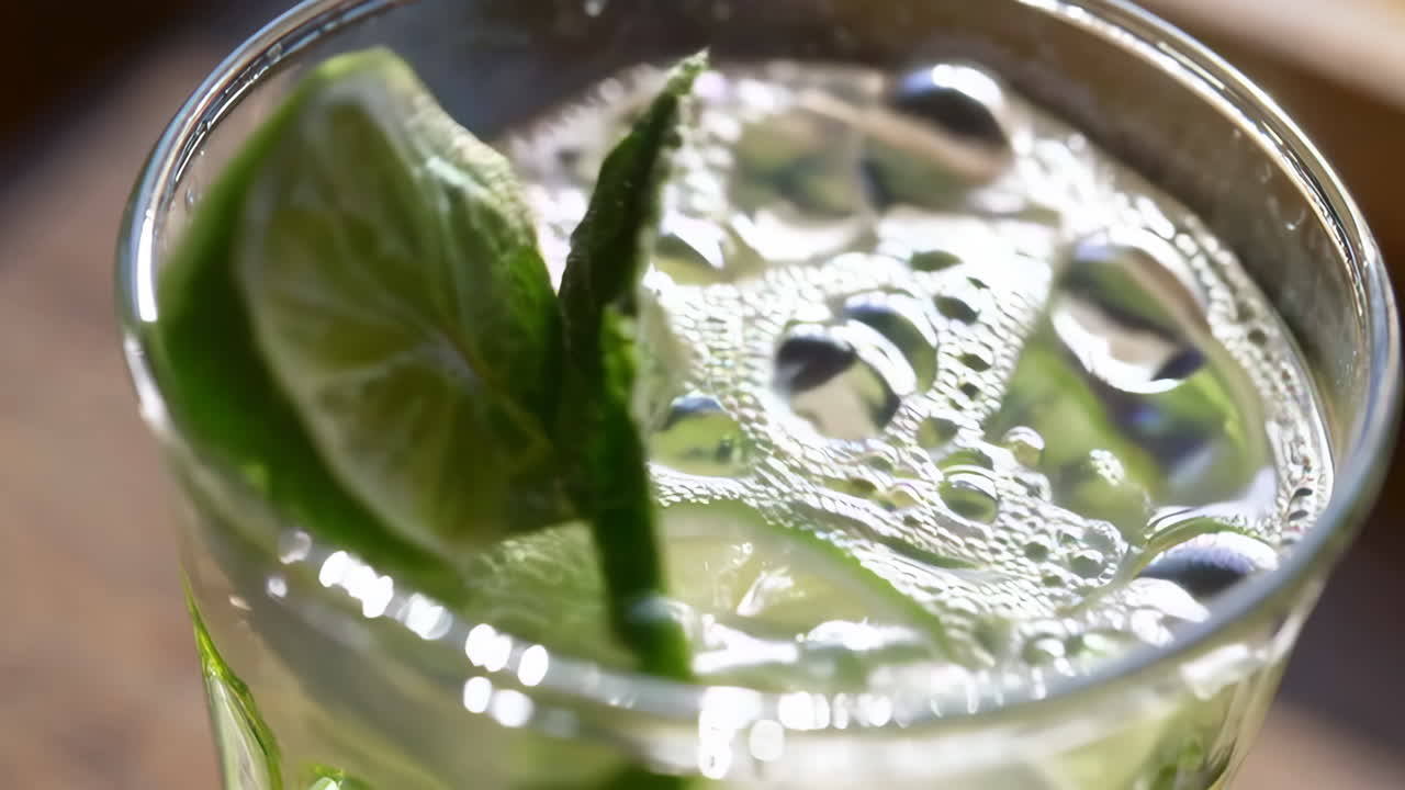 Refreshing Summer Drinks with Lime and Mint