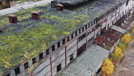 old industrial edifice for demolition