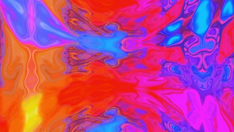 abstract blue and pink water color liquid animation background. wavy water color wavy animation.