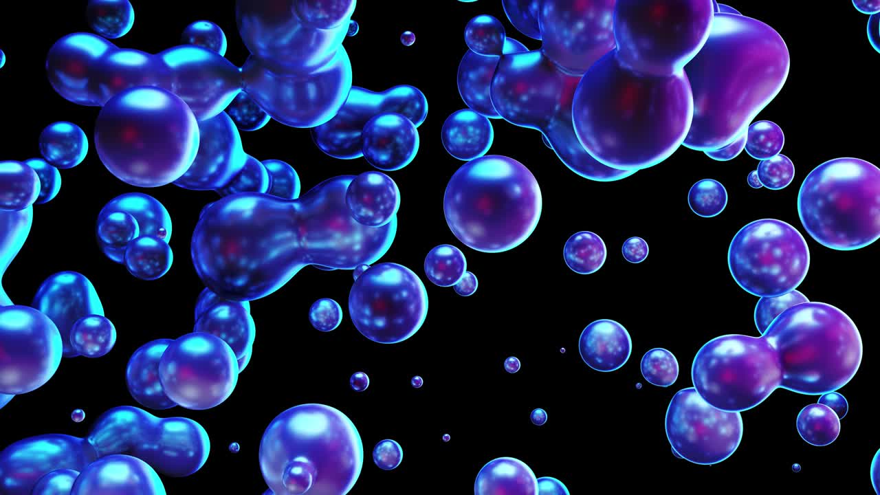 Abstract Motion minimal art liquid background