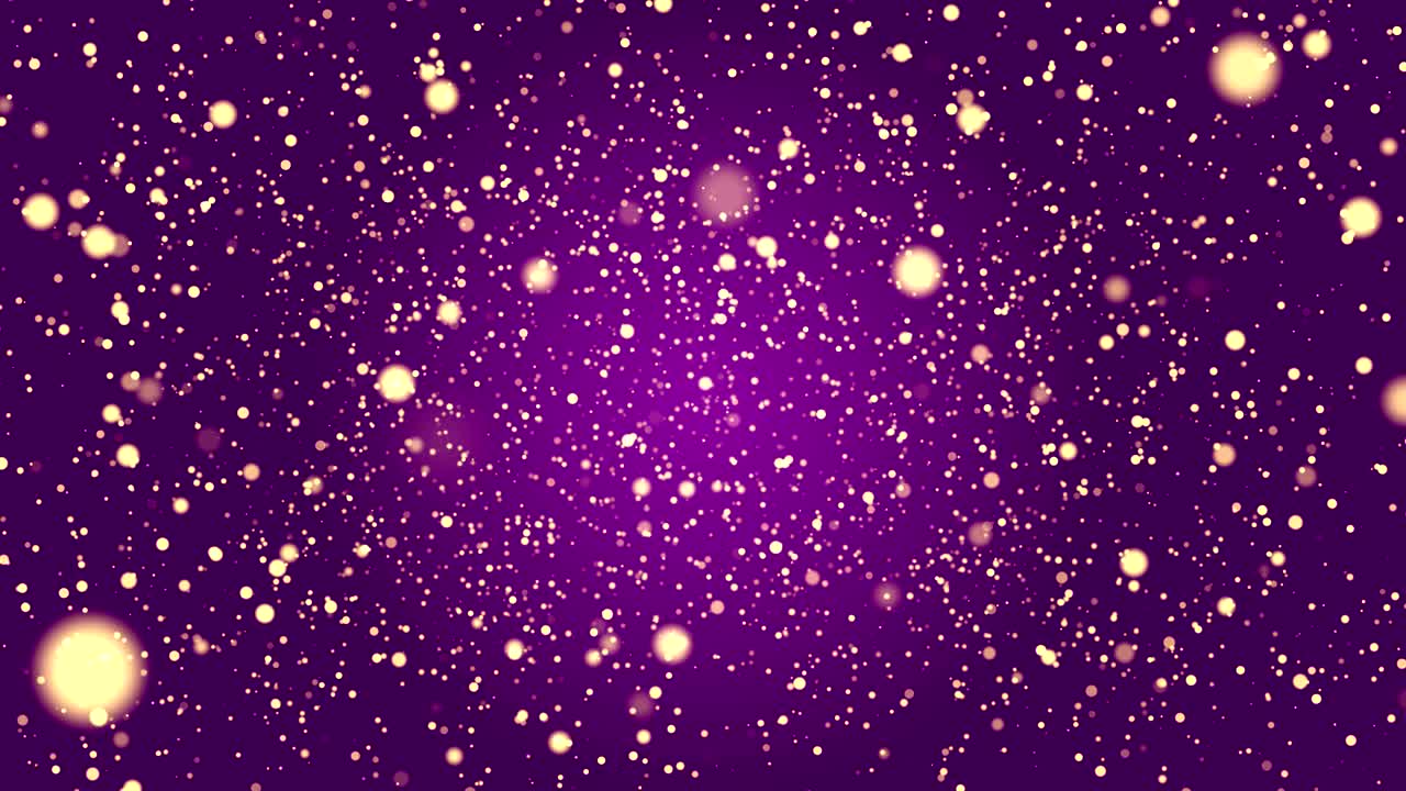 Gold Glitter abstract background 3d animation 4K