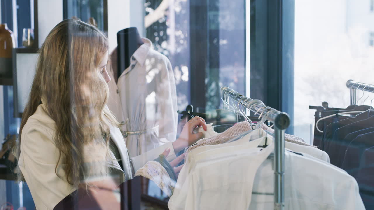 겨울 의 옷 을 사러 나간다