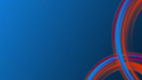 frame of red and blue gradient geometric abstract background. seamless looped motion graphic animation with copy space for business presentation. computer generated render animation. 4k uhd.